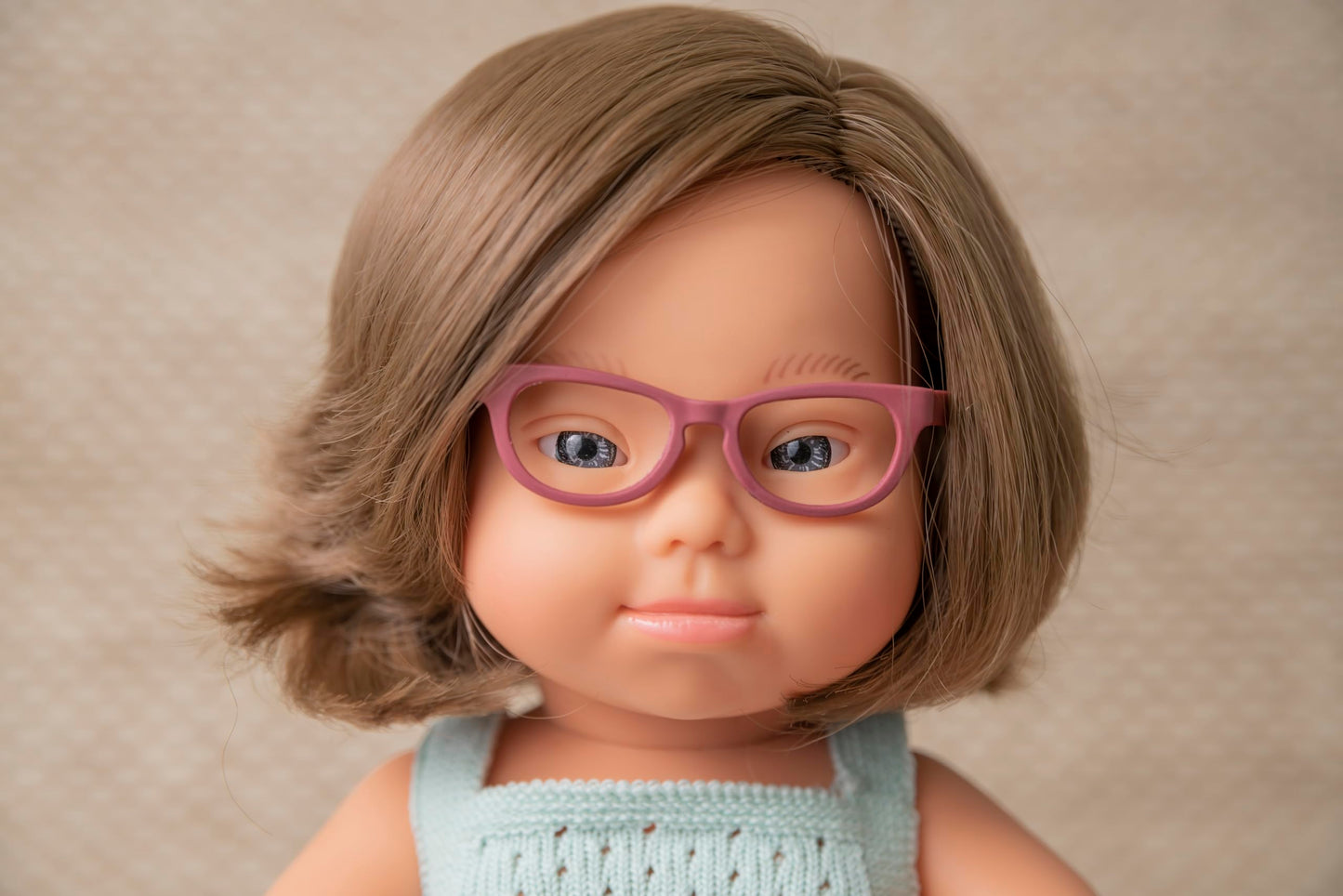 Teracotta Glasses for 15 inch Dolls. Funny accesory to give Realism to The Play