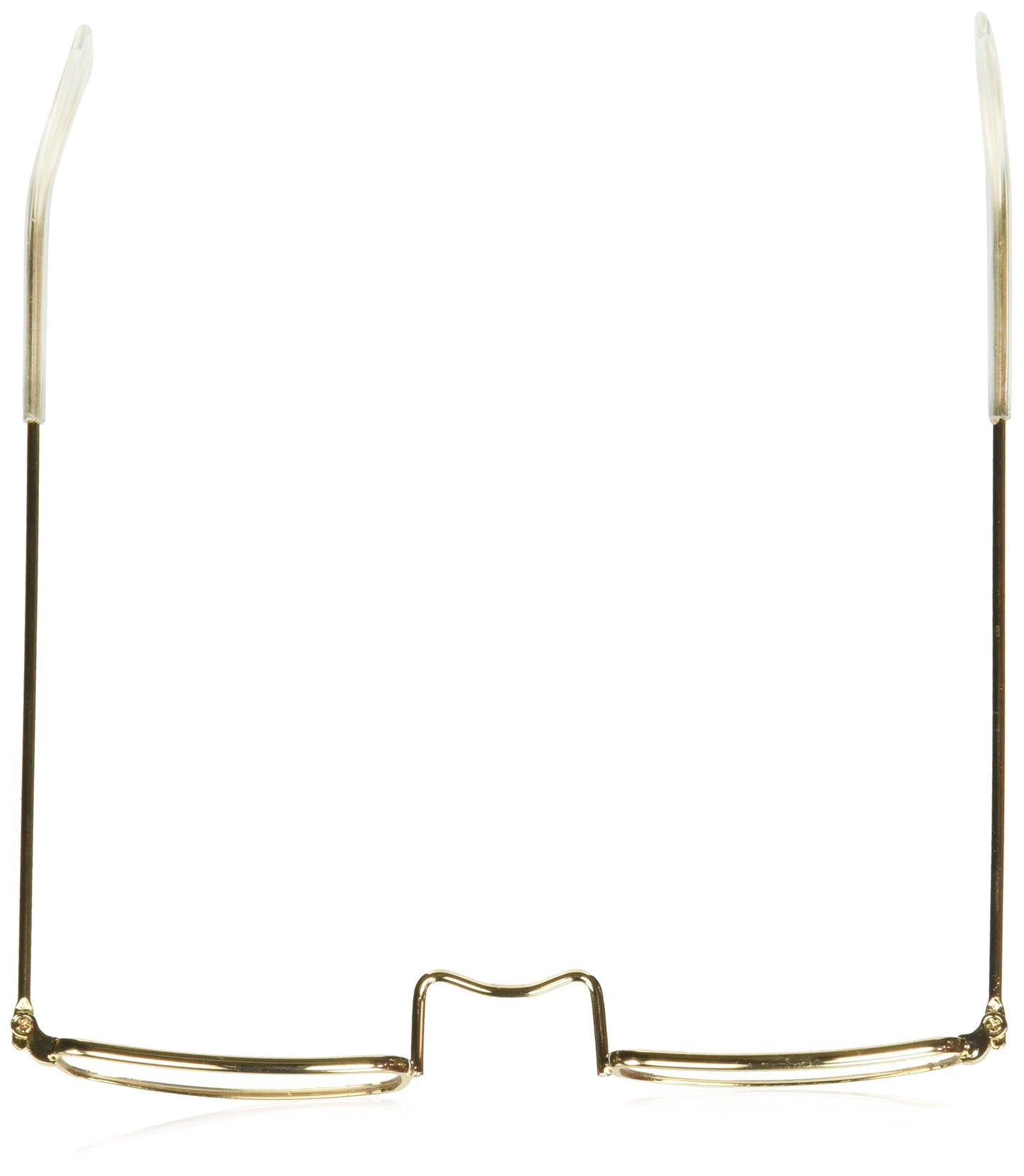 Grandma Plastic Glasses Classic Silver - 4" x 1" (1 Pc) - Charming Vintage Style & Lightweight Design